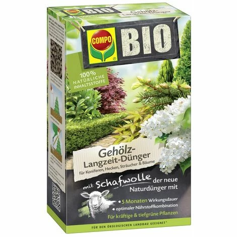 COMPO BIO Gehölz Langzeit-Dünger 750 g COMPO BIO Gehölz Langzeit-Dünger 750 G -COMPO Shop 11093685 1