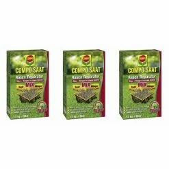 COMPO SAAT® Rasen-Reparatur Mix 1,2 Kg 3er Set Für 150 M²