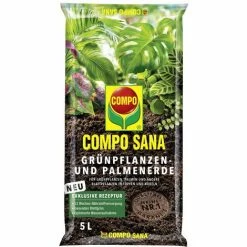 COMPO SANA® Grünpflanzen- Und Palmenerde 5 Liter