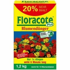 COMPO Floracote Plus Blumendünger 1,2 Kg, Geeignet Für Alle Pflanzen