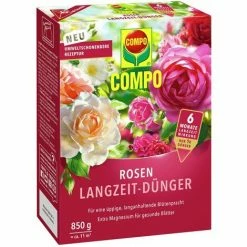 COMPO Rosen Langzeit-Dünger - 850 G Für Ca. 11 M²