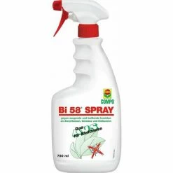 COMPO Bi 58 Spray Gegen Saugende Beißende Insekten Kontakt Fraßinsektizid 0,75L