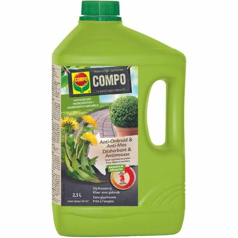 Herbizid- und Moss Compo 'Wege und Trails' Spray - 2.5L Herbizid- Und Moss Compo 'Wege Und Trails' Spray - 2.5L -COMPO Shop 60847499 1